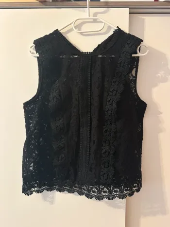 Schwarze Bluse