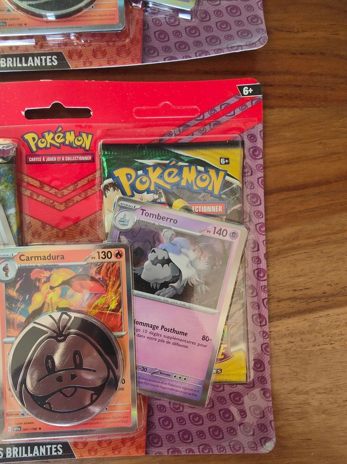 Lot de deux duopack cartes pokémon  eb7/ev2 - photo numéro 3