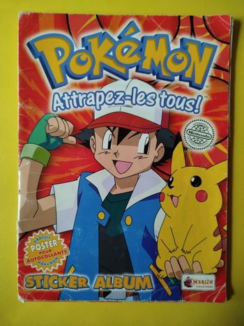 Pokémon sticker album - Merlin collections 