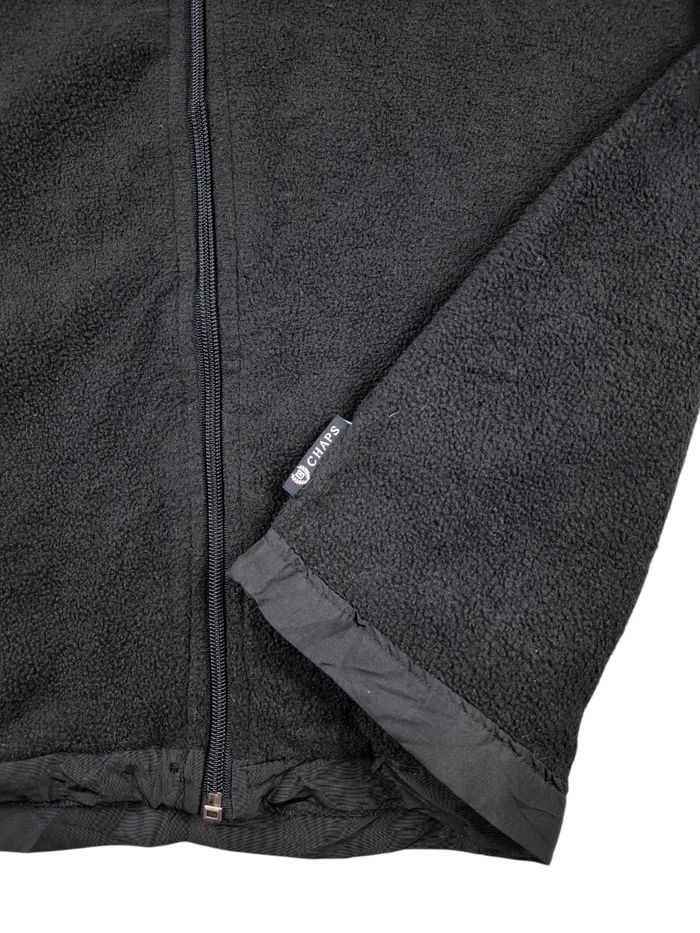 polaire sans manches Chaps noir zippé taille XL - photo numéro 8