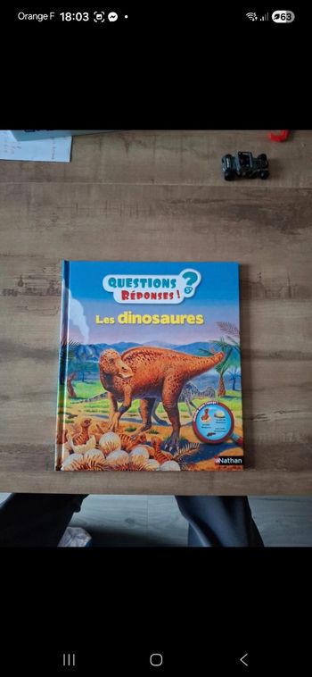 Livre Les dinosaures 