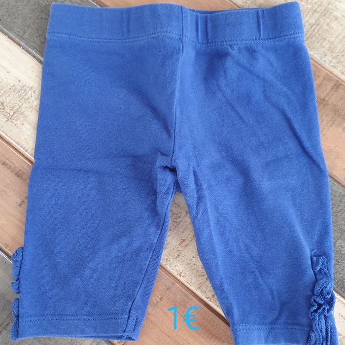 Legging bleu 9mois