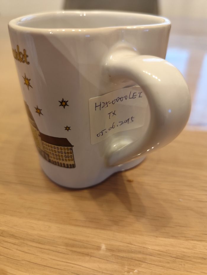 Tasse cœur blanche - photo numéro 5