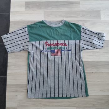 T-shirt homme imprimé gris Kiabi taille XL