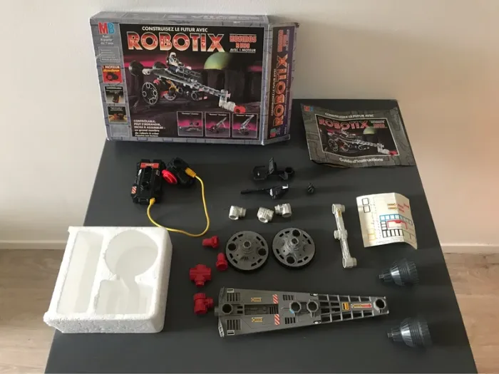 Jeu de construction mb robotix complet kosmos r550