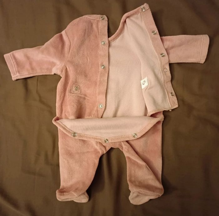 Pyjama dors - bien licorne pour bébé fille - photo numéro 3