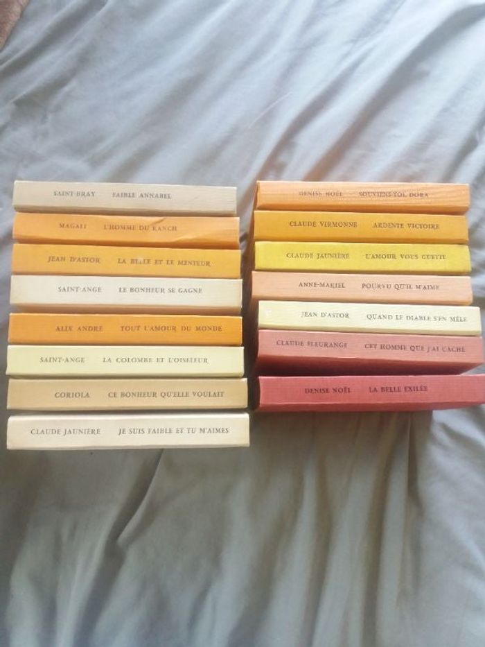 Lot de 15 livres anciens
