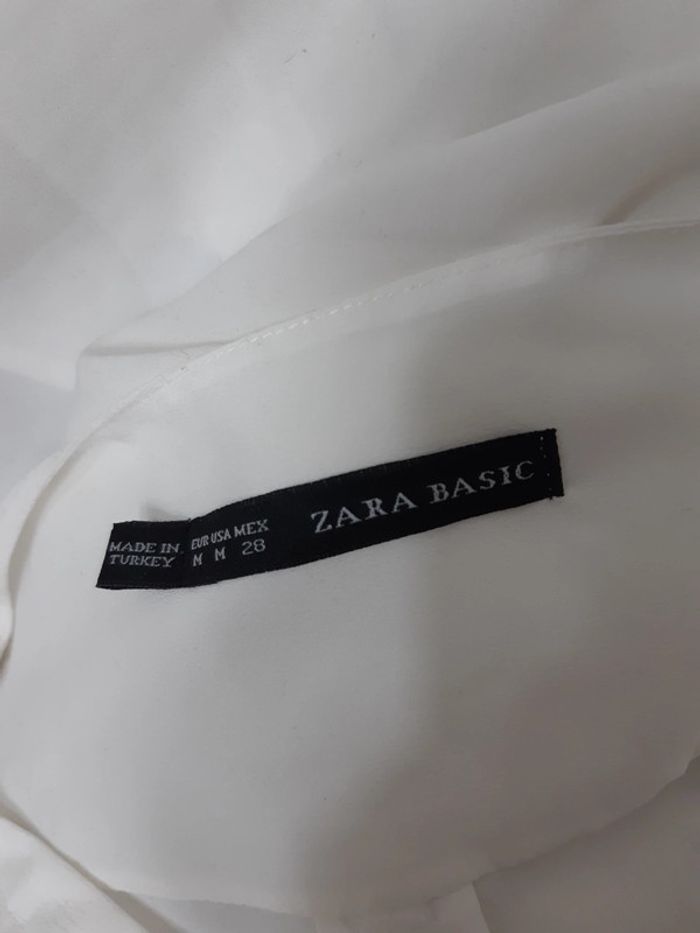 Blouse blanche Zara T38 - photo numéro 6