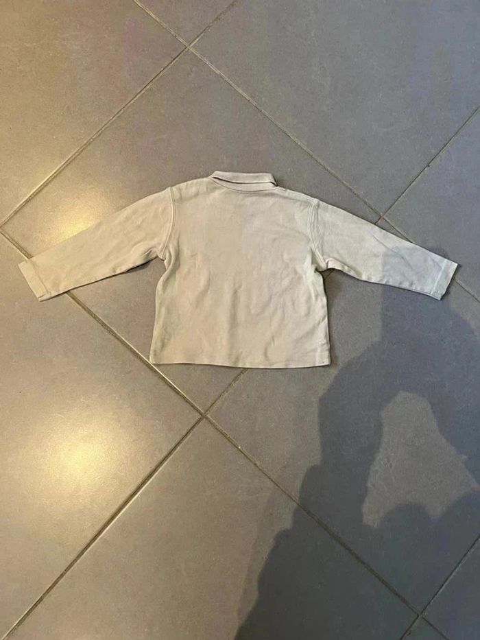 T-shirt col roulé Manches longues - Grain de blé - Gris, beige & rouge - 23 mois - photo numéro 5