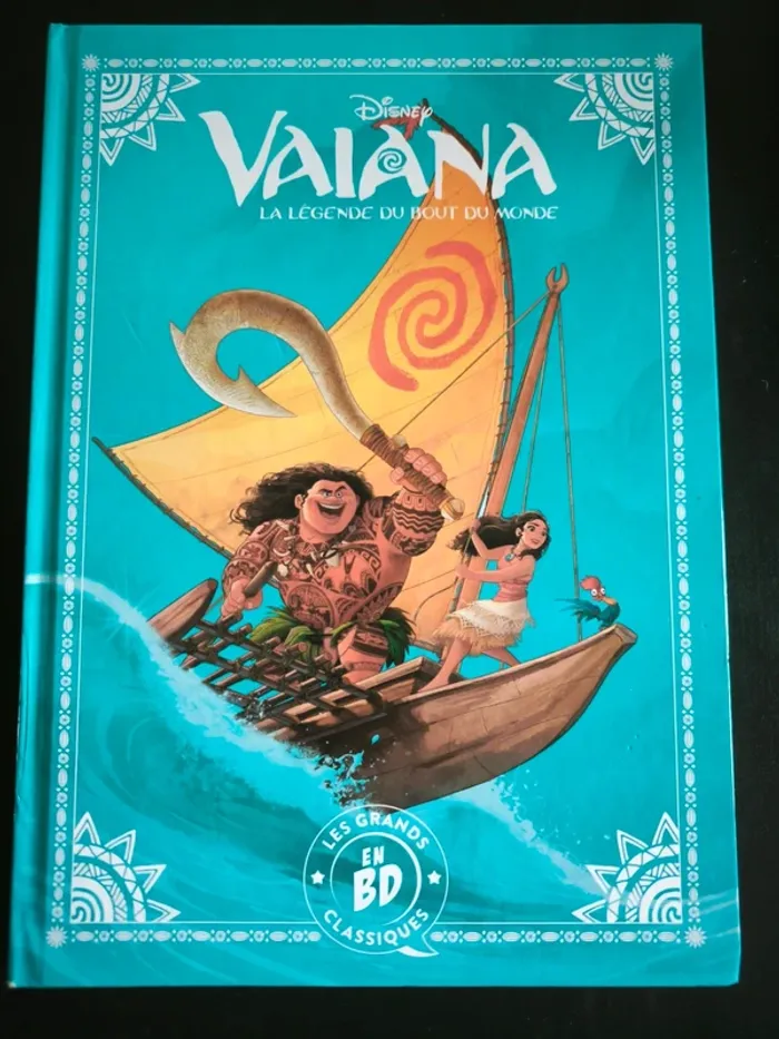 Livre BD Vaiana