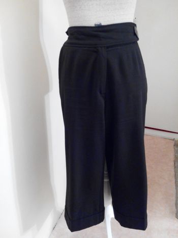Faby27800 Pantalon femme mi-mollet "Vice versa women" couleur : noir T 42