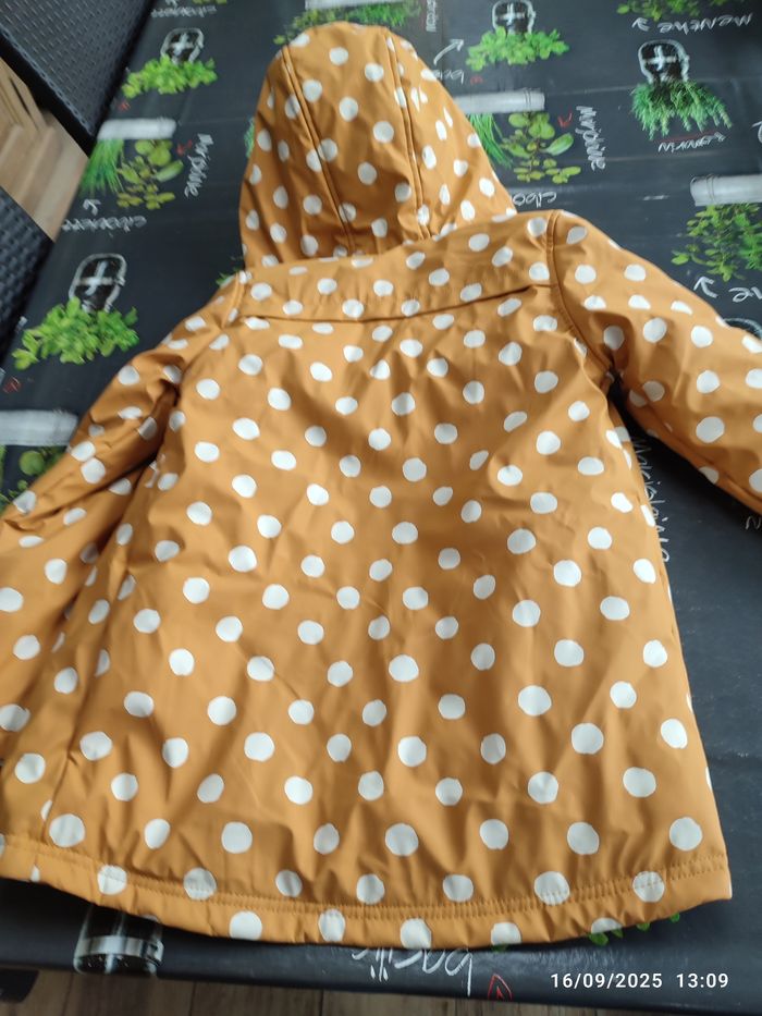 Veste imperméable fille orchestra 140cm 10ans - photo numéro 3