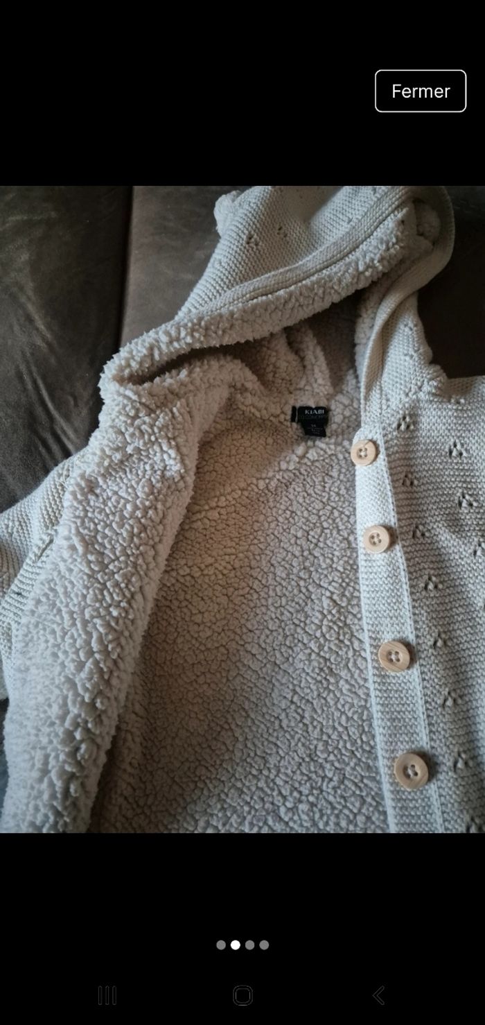 Gilet kiabi fille - photo numéro 2