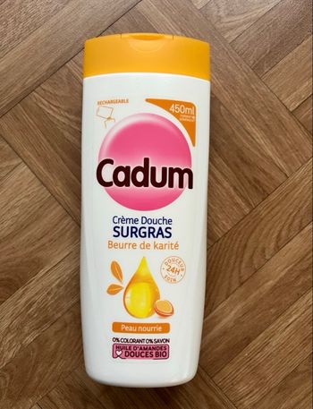 Crème douche surgras beurre de karité 450ml Cadum (NEUF)