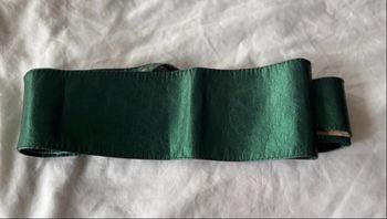 Ceinture cuir émeraude