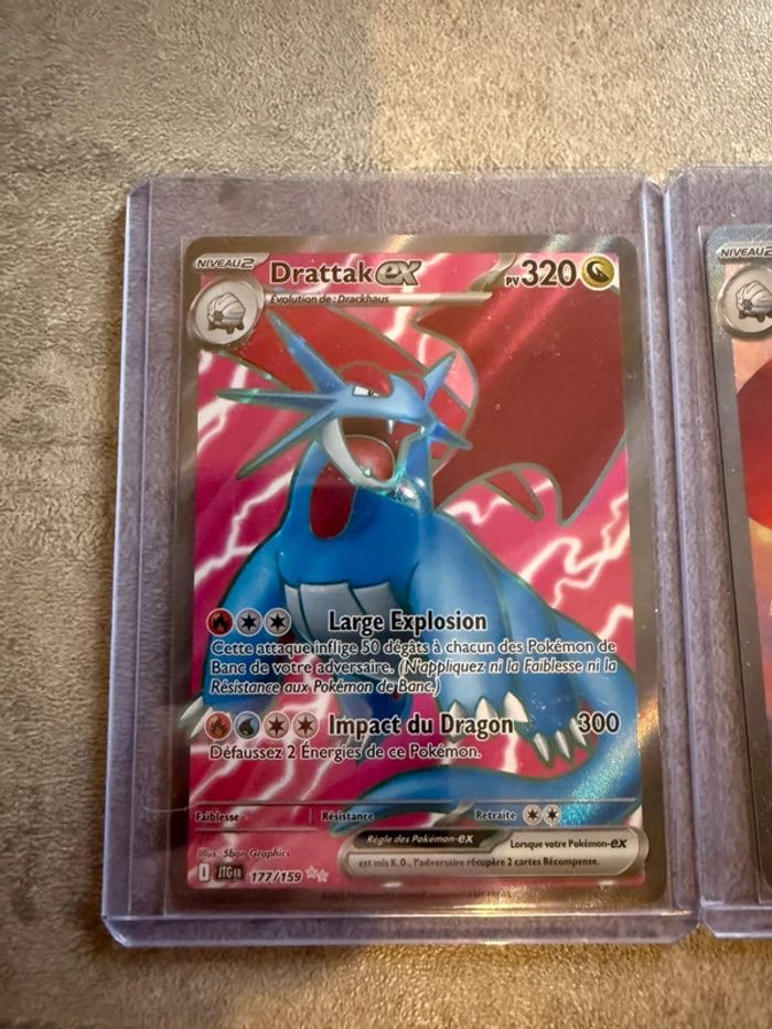 Carte Pokémon loose Drattak ex 187/159 - photo numéro 4