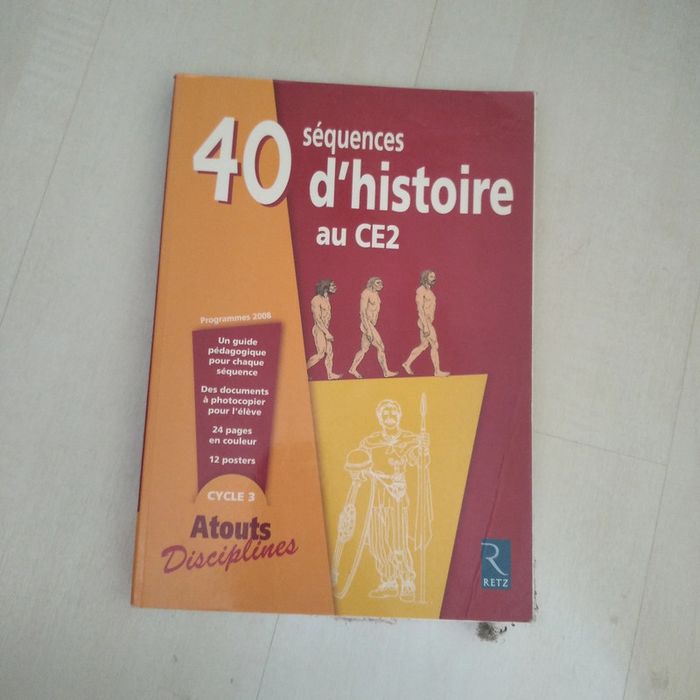 40 séquences d'histoire au ce2 Retz