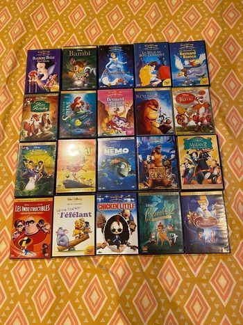 Collection de DVD de Disney 