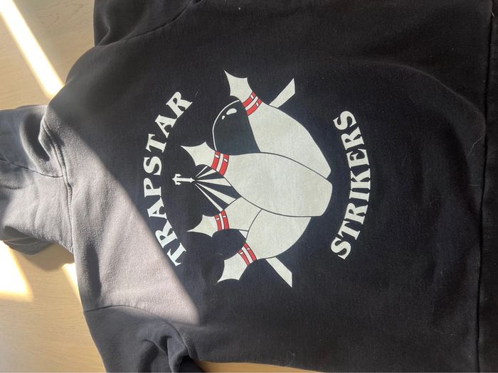 sweat noir trapstar taille L - photo numéro 6