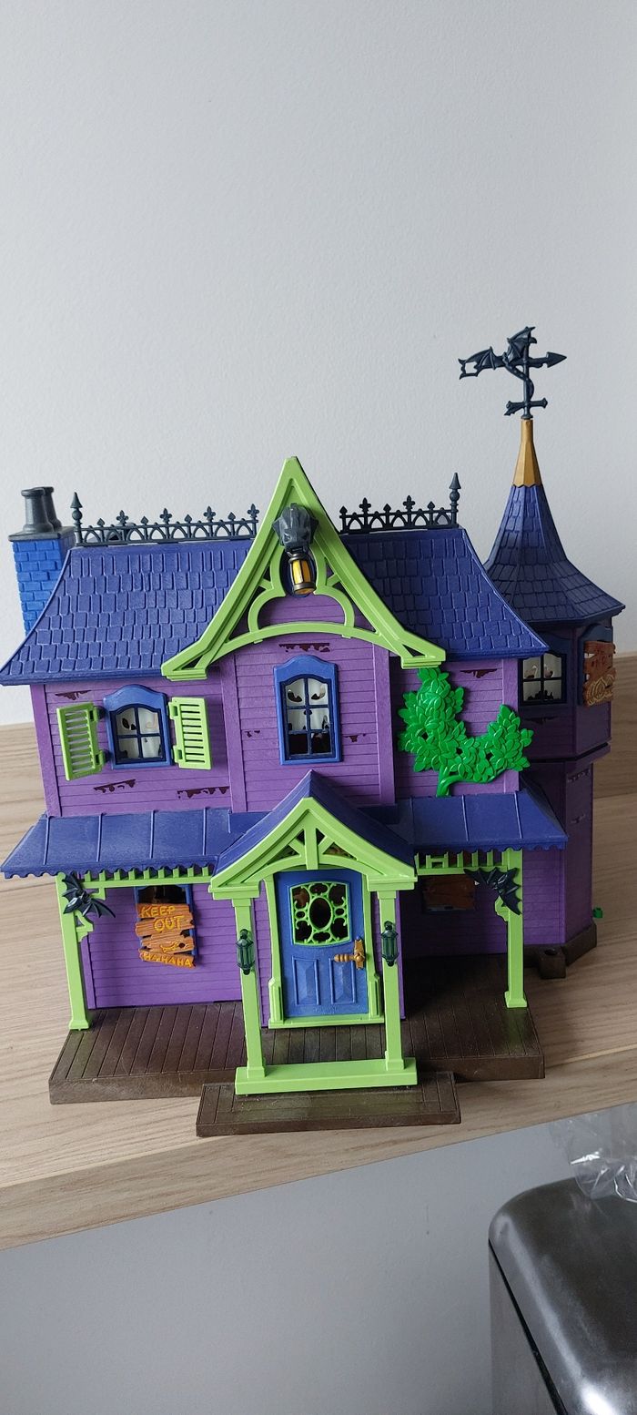 Le manoir hanté scooby doo playmobil