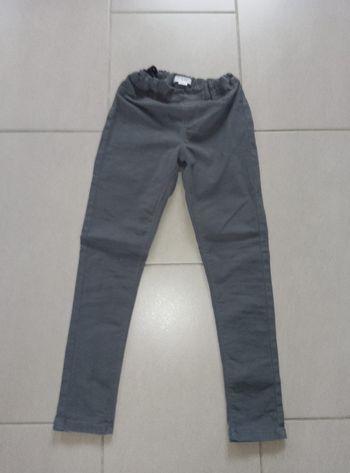 Jean gris fille La Halle 9 ans