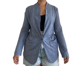 Blazer léger bleu American Vintage