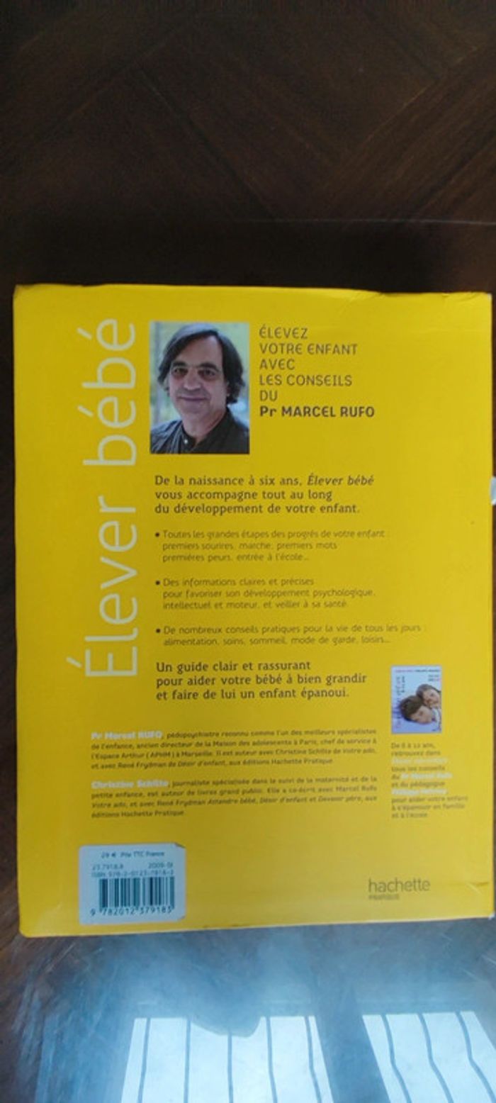 Livre Élever bébé de Marcel Rufo - photo numéro 2