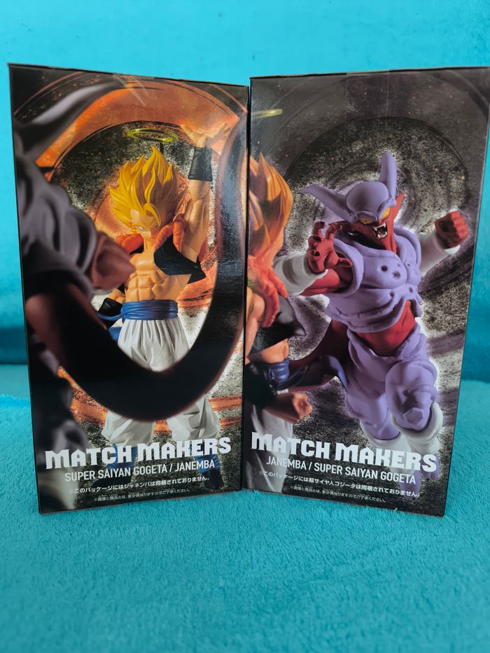 Figurines Dragon Ball Z – Duo Match Makers – Super Saiyan Gogeta & Janemba – Officiel Import Japon - photo numéro 2