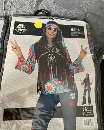 déguisement hippie femme