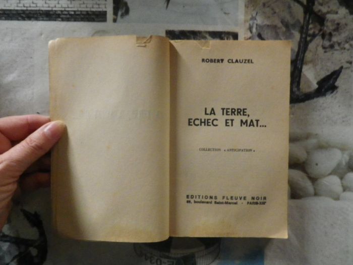 La Terre, échec et mat.. de Robert Clauzel Ed. Fleuve Noir Anticipation - photo numéro 4