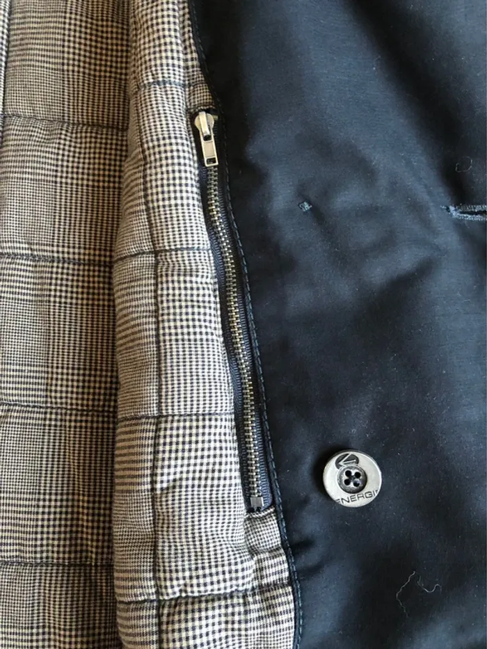 Manteau homme épais matelassé noir « energie » T XXL - photo numéro 10