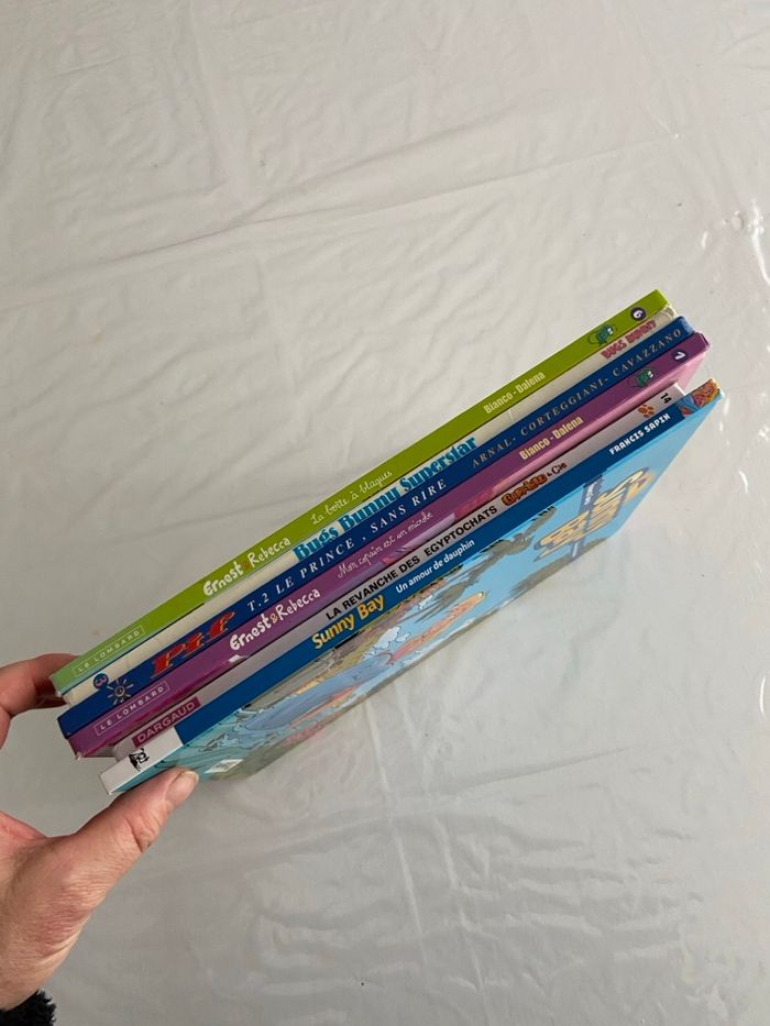 Lot 6 BD Jeunesse - Idéal premières lectures (Ernest & Rebecca, Pif...) - photo numéro 3