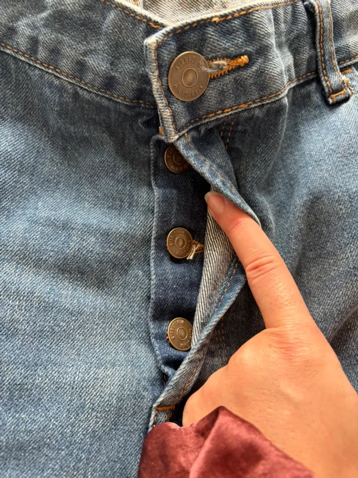 Jean homme Kiabi regular – taille 2XL 50– bleu délavé – coupe droite straight - photo numéro 6