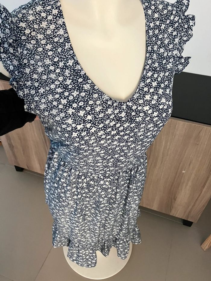 Robe fluide fleuri taille M . PM mère & fille - photo numéro 9
