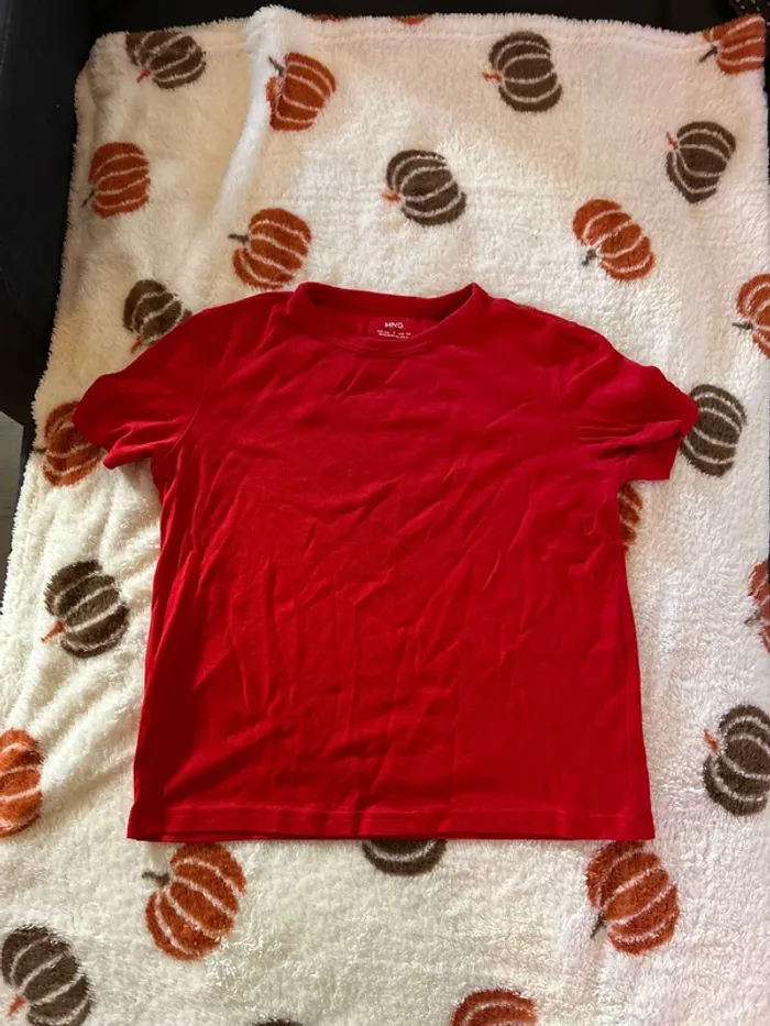 T-shirt rouge - Taille S - photo numéro 2