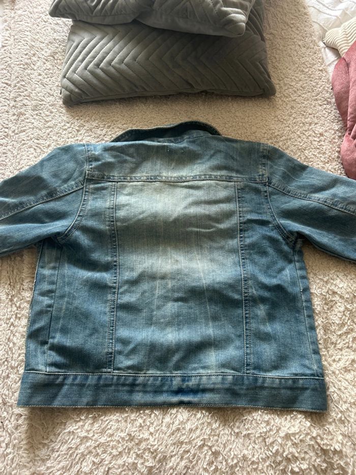 Veste en jean délaver - photo numéro 3
