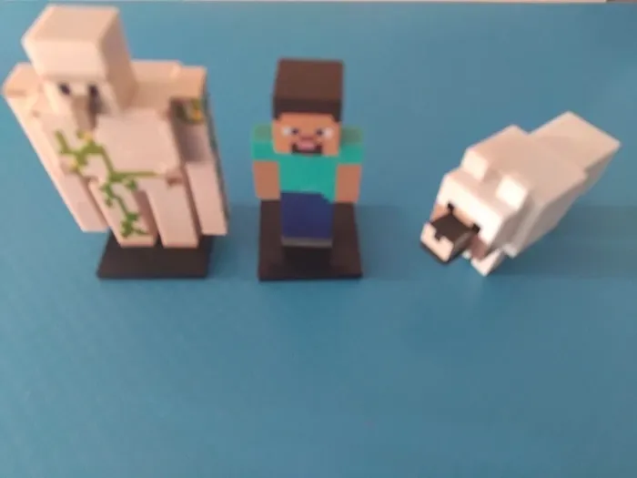 Figurines minecraft