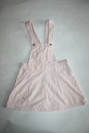 Robe salopette rose clair 5 ans