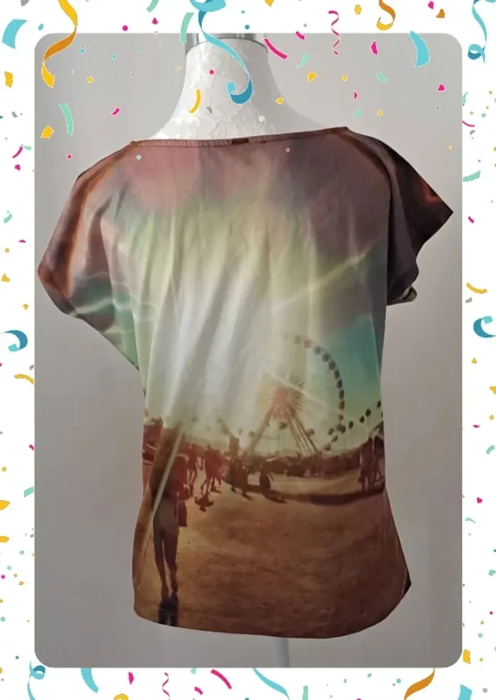 🤎 Tee-shirt taille S marque elora - photo numéro 5