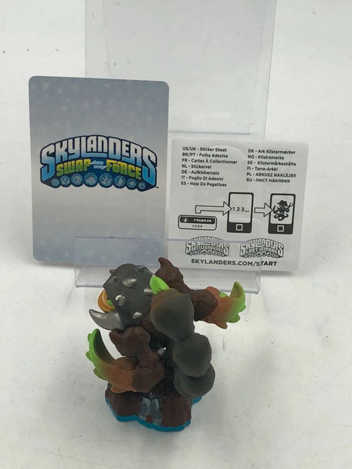 Figurine Skylanders Swap Force Twin Blade Chop Chop + cartes - photo numéro 2