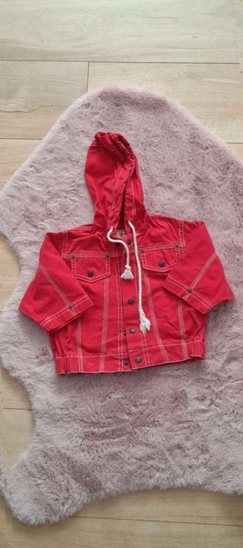 veste en jean bébé 6 mois