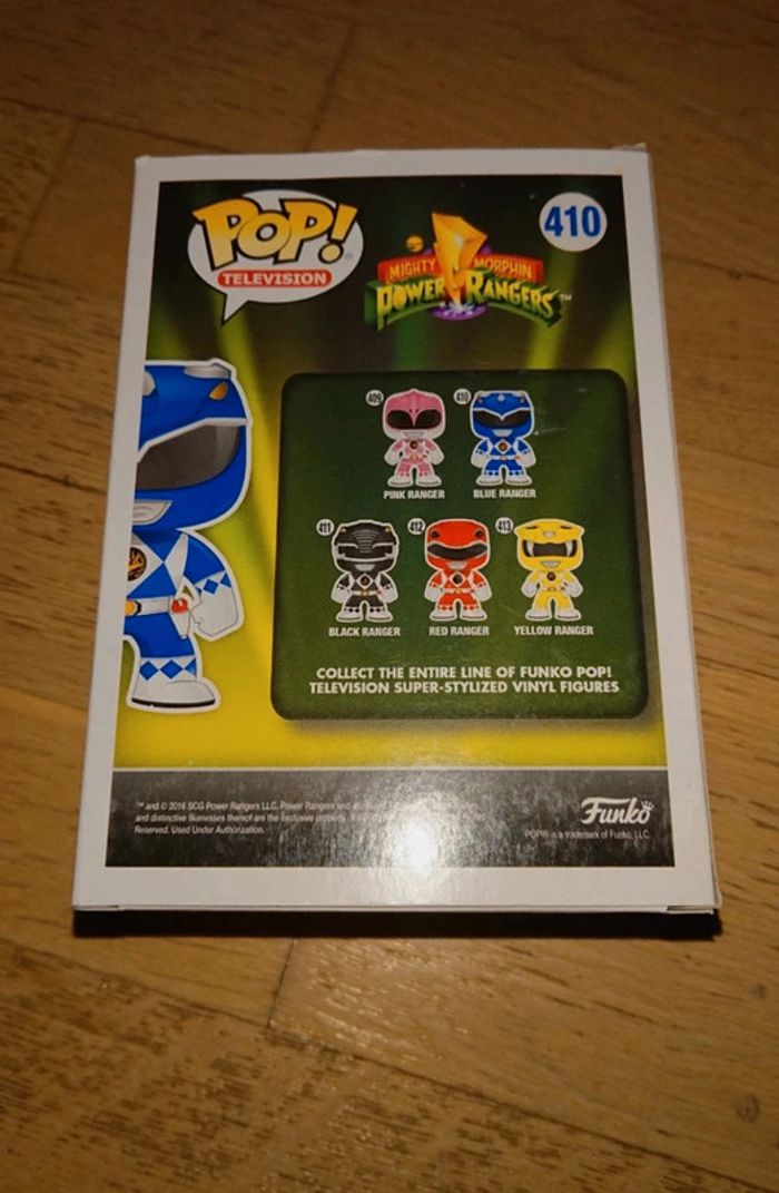 Figurine pop "blue ranger" édition morphing exclusive "powers rangers" - photo numéro 2