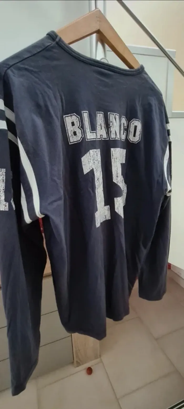 Tee-shirt manches longues Serge Blanco taille XXL - photo numéro 9