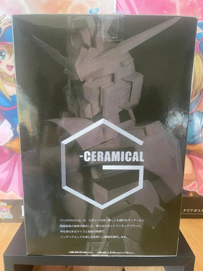 Gundam SEED Freedom – Figurine Rising Freedom Gundam Bust G-ceramical 23 cm Banpresto - photo numéro 2