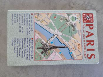 Livre : Paris ! Enfin un plan de Paris lisible - Logoplan - Très bon état