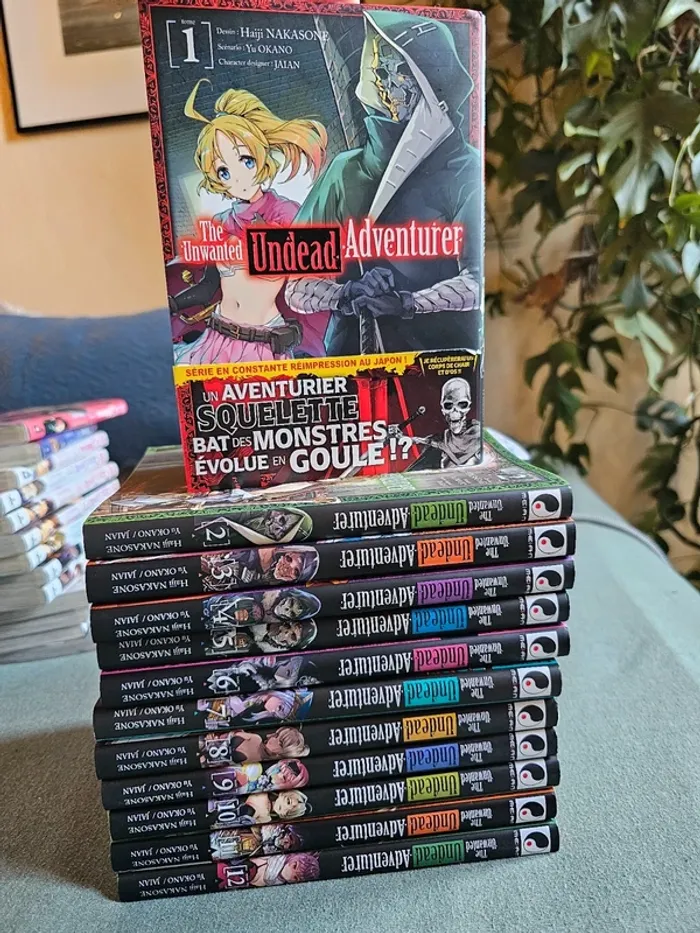 Manga The unwanted undead adventurer
