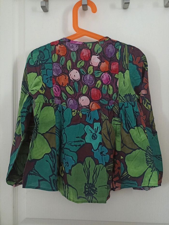 Blouse floralies Catimini 6 ans - photo numéro 3