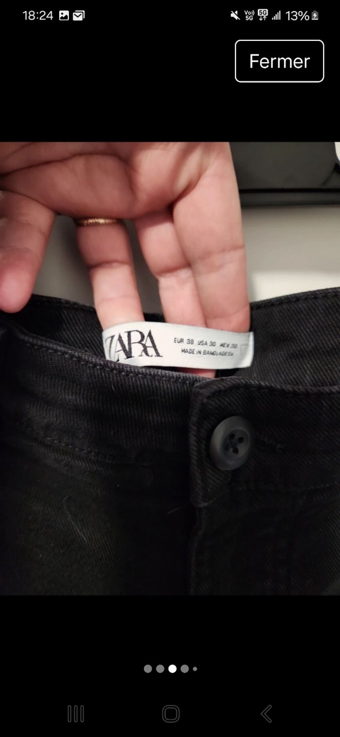 Jean noir taille 38 - photo numéro 3