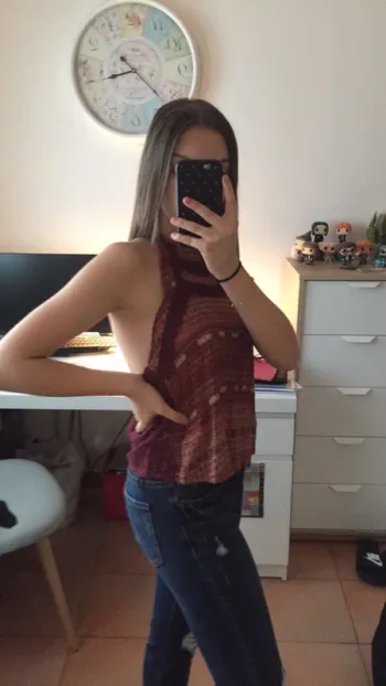 Top dos nu Pull&Bear en taille s
