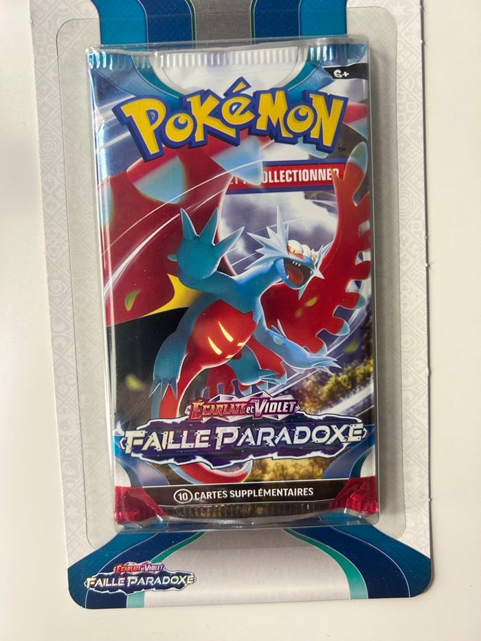 Booster Faille Paradoxe Pokémon sous blister